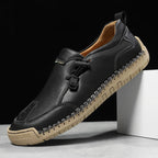 Women's Handmade Leather Loafers – Comfortable Casual Slip-On Shoes