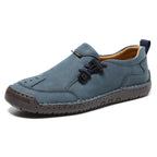 Women's Handmade Leather Loafers – Comfortable Casual Slip-On Shoes
