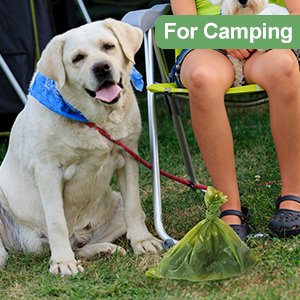 Pet Waste Bags 150 Count with Dispenser for Dogs and Cats