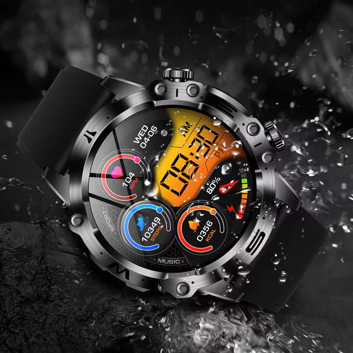 Premium HD Display Sports Smartwatch with Multiple Smart Features