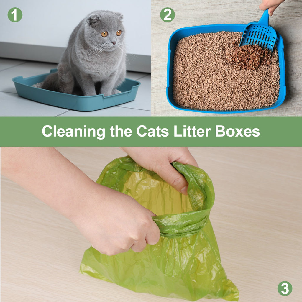 Pet Waste Bags 150 Count with Dispenser for Dogs and Cats
