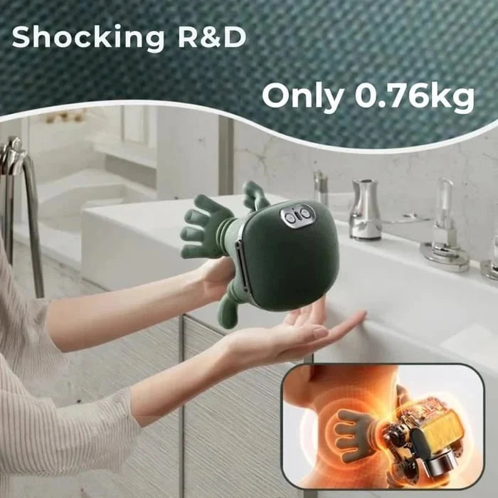 Heated Neck and Shoulder Massager – Electric Relaxation Device with Finger-Like Massage Nodes