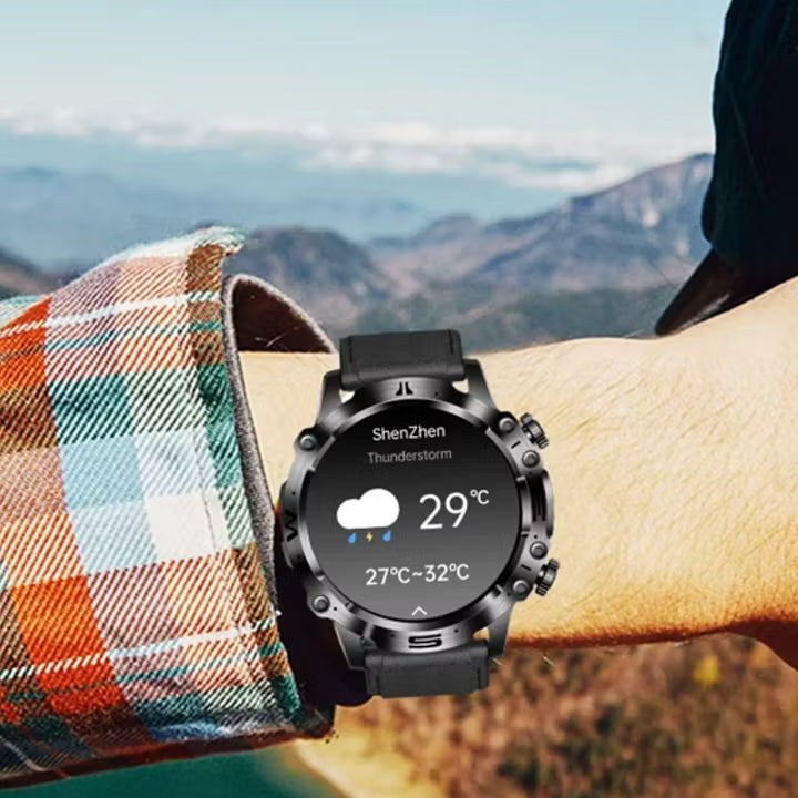 Premium HD Display Sports Smartwatch with Multiple Smart Features