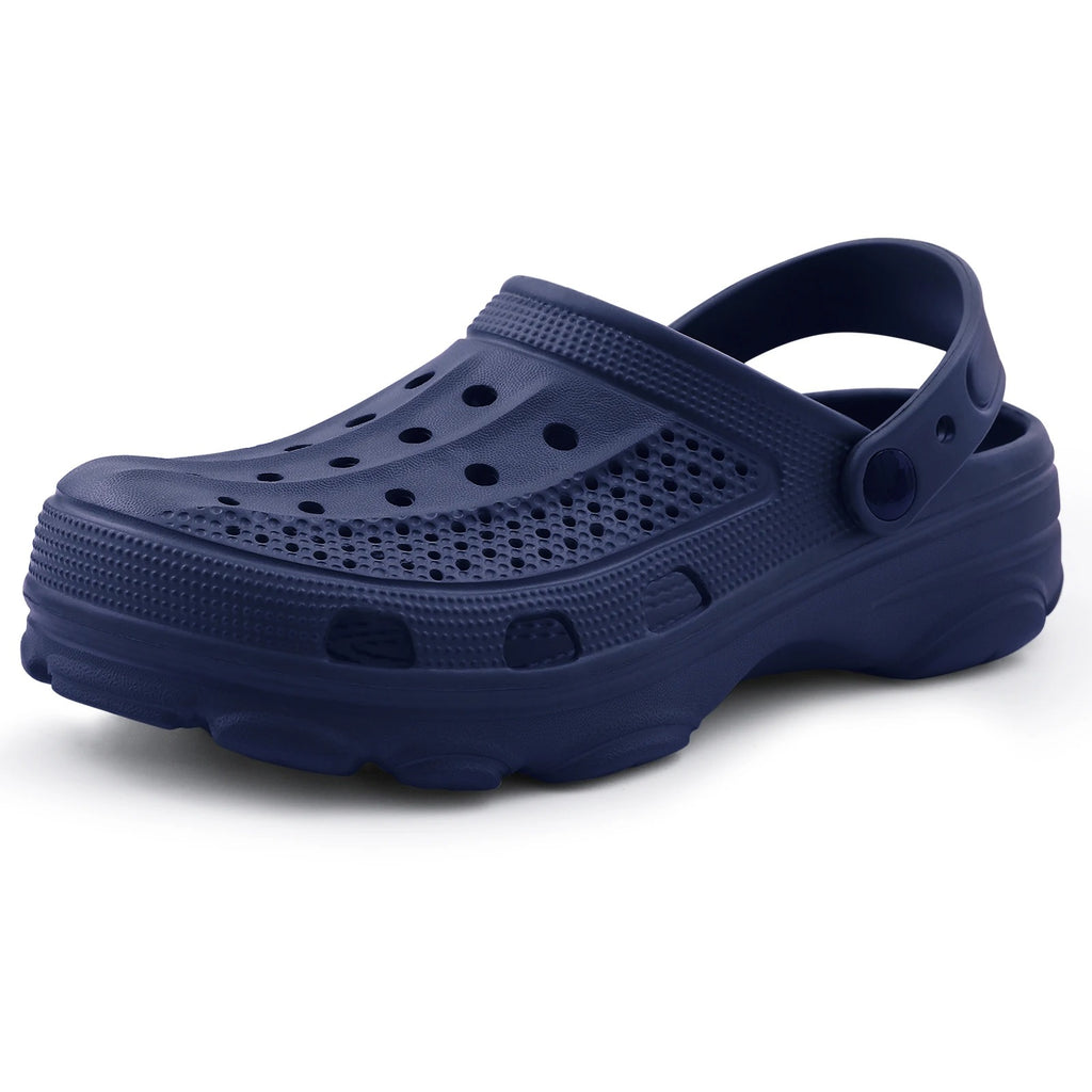 Bebealy Men's EVA Clogs – Non-Slip Garden and Beach Shoes
