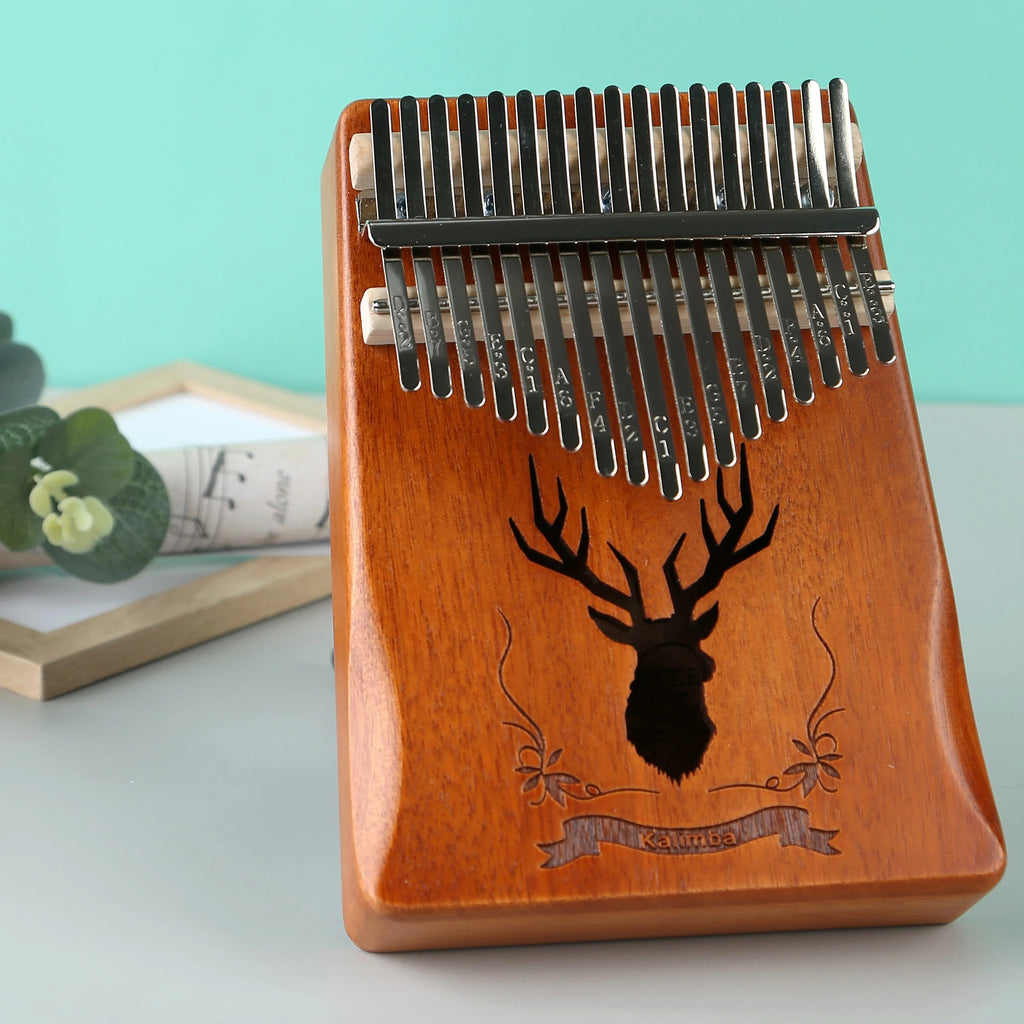 Lydesy 17-Key Kalimba Thumb Piano – Portable Musical Instrument for Beginners and Gifts