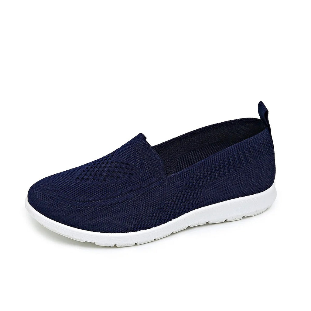 Women's Breathable Casual Shoes – Lightweight Fabric Low-Cut Walking Shoes for Spring and Summer