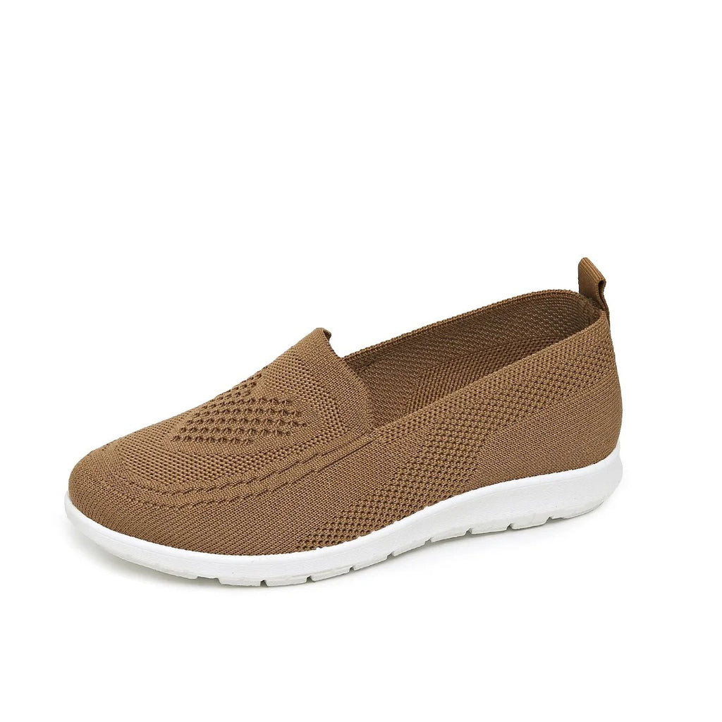 Women's Breathable Casual Shoes – Lightweight Fabric Low-Cut Walking Shoes for Spring and Summer