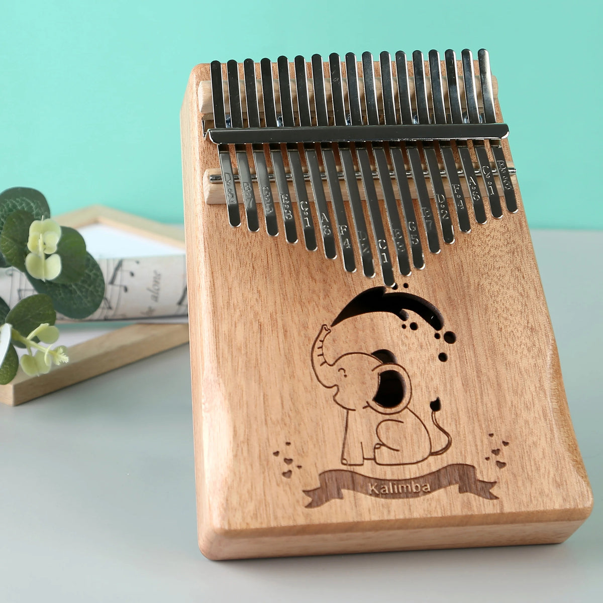 Lydesy 17-Key Kalimba Thumb Piano – Portable Musical Instrument for Beginners and Gifts