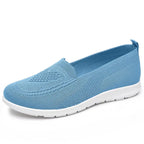 Women's Breathable Casual Shoes – Lightweight Fabric Low-Cut Walking Shoes for Spring and Summer