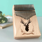 Lydesy 17-Key Kalimba Thumb Piano – Portable Musical Instrument for Beginners and Gifts