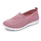 Women's Breathable Casual Shoes – Lightweight Fabric Low-Cut Walking Shoes for Spring and Summer