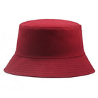 Unisex Cotton Bucket Hat – Custom Logo Printed Fisherman Hat for Casual Everyday Wear