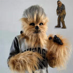 Chewbacca Costume Accessories – Character Mask and Gloves for Cosplay and Dress-Up