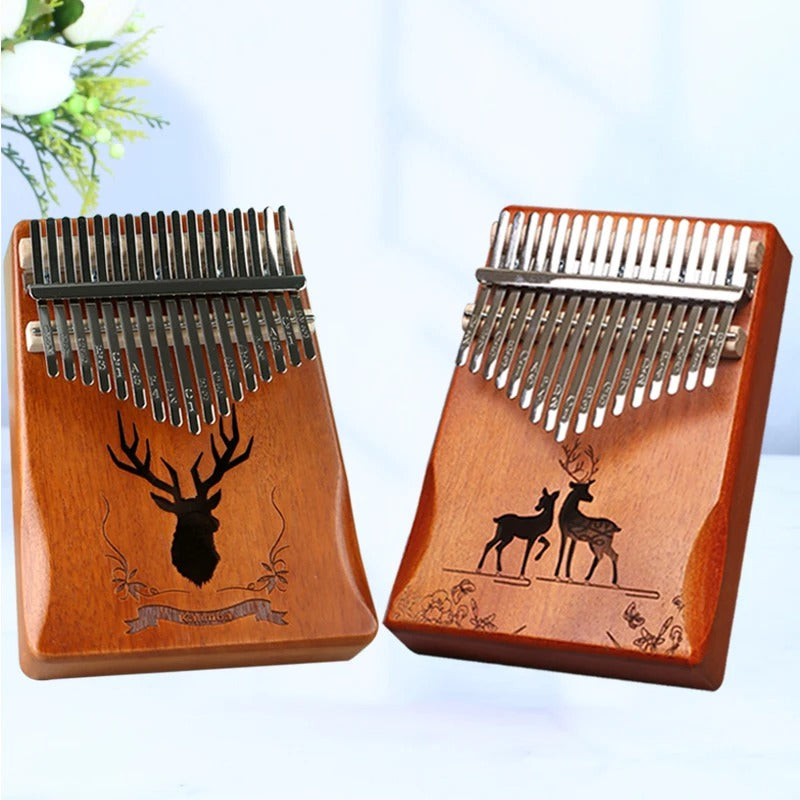Lydesy 17-Key Kalimba Thumb Piano – Portable Musical Instrument for Beginners and Gifts