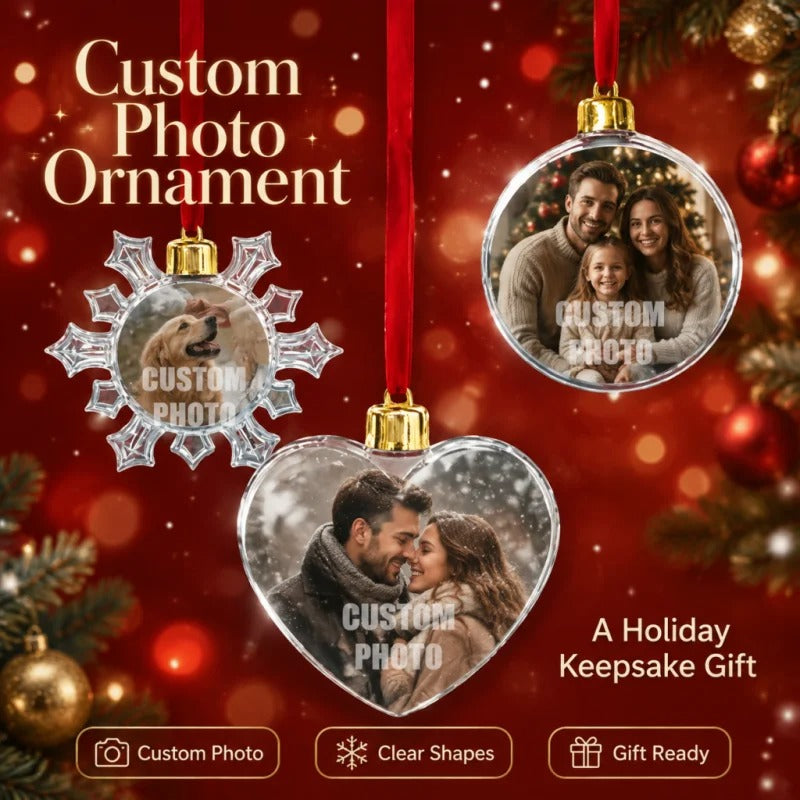 Customized Christmas Tree Ornaments – Personalized Holiday Decoration Balls