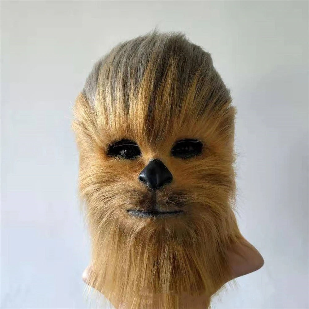 Chewbacca Costume Accessories – Character Mask and Gloves for Cosplay and Dress-Up