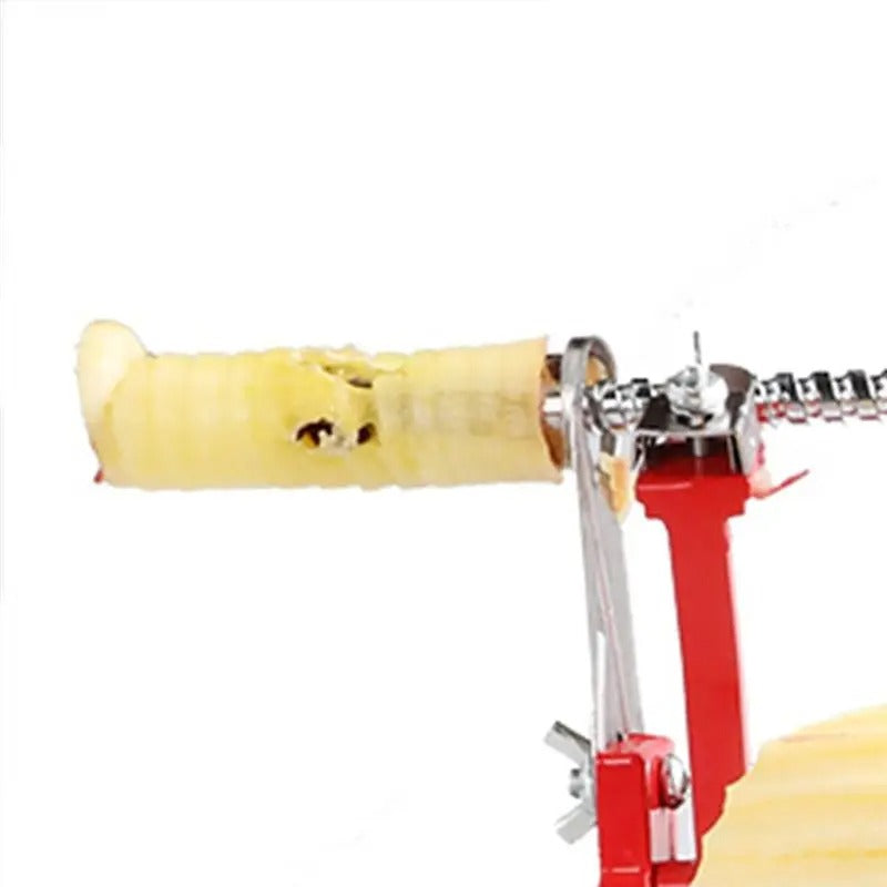 AFOURT Stainless Steel Apple and Potato Peeler, Slicer and Corer with Suction Base
