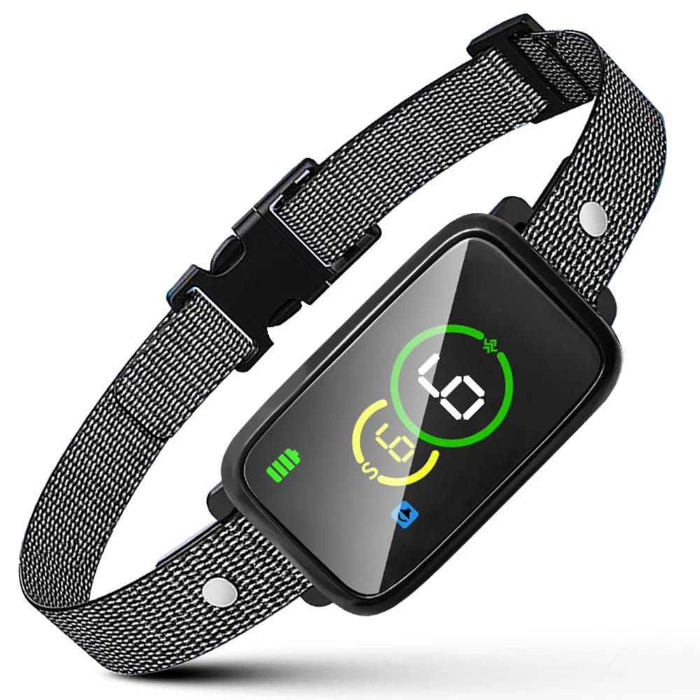 Rechargeable Dog Bark Control Collar for Small Dogs – Adjustable Sensitivity, Black