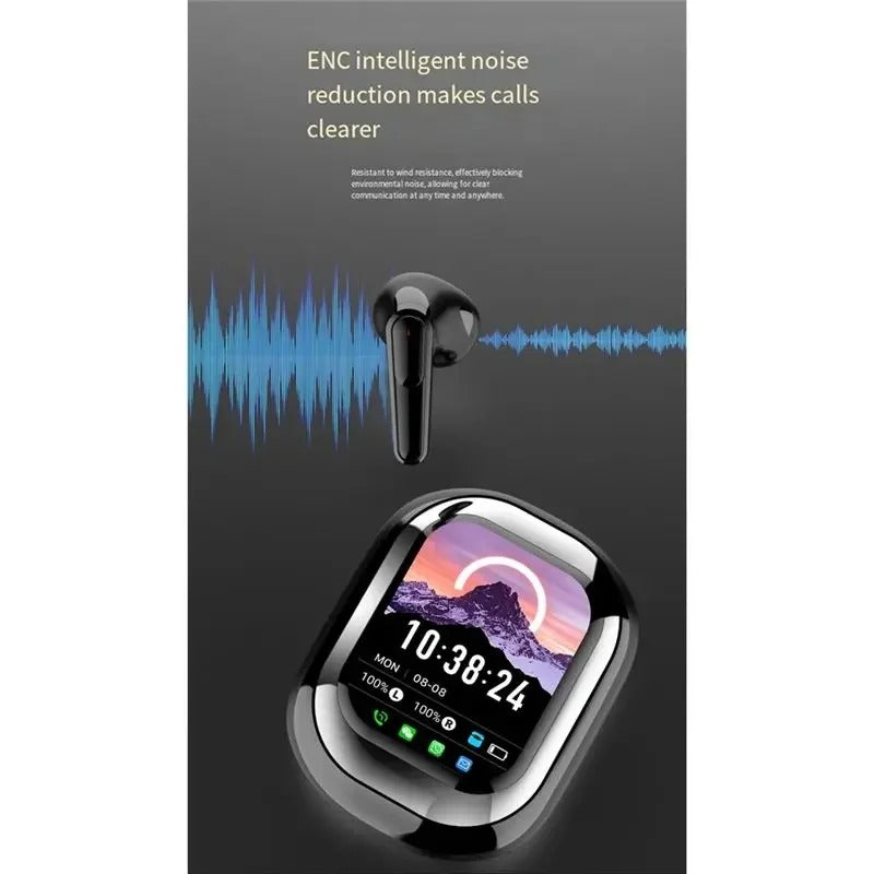 AI Translation Bluetooth Headset with Touch Controls | Wireless Audio
