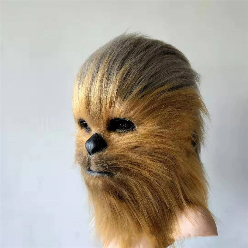 Chewbacca Costume Accessories – Character Mask and Gloves for Cosplay and Dress-Up