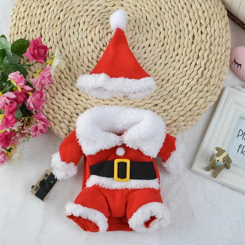 Small Pet Santa Claus Christmas Costume Outfit