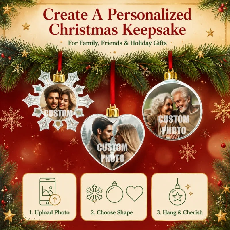 Customized Christmas Tree Ornaments – Personalized Holiday Decoration Balls