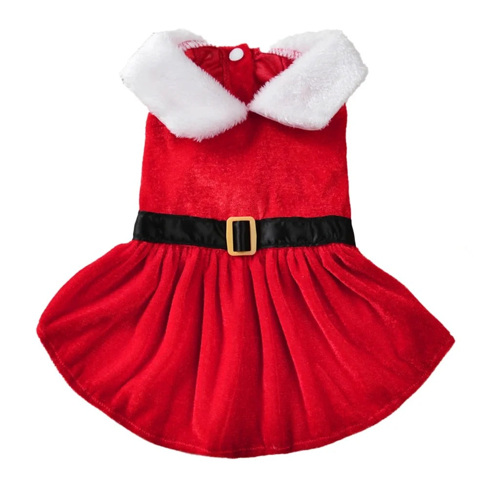 Small Pet Santa Claus Christmas Costume Outfit