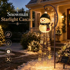 Solar Snowman LED Christmas Light – Outdoor Garden and Yard Decoration