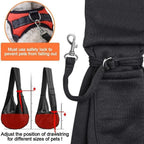 Hands-Free Pet Carrier Sling – Shoulder Carry Bag for Small Dogs, Puppies and Cats
