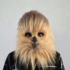 Chewbacca Costume Accessories – Character Mask and Gloves for Cosplay and Dress-Up