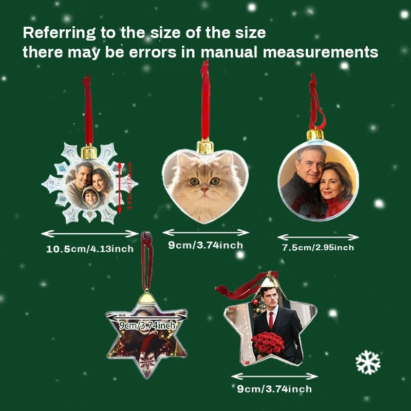Customized Christmas Tree Ornaments – Personalized Holiday Decoration Balls
