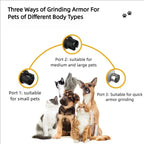 Electric Pet Nail Grinder with LED Power Display – Rechargeable Grooming Tool for Cats and Dogs