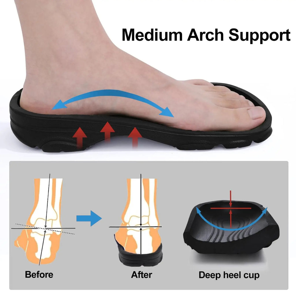 Bebealy Men's EVA Clogs – Non-Slip Garden and Beach Shoes