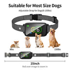 Rechargeable Dog Bark Control Collar for Small Dogs – Adjustable Sensitivity, Black