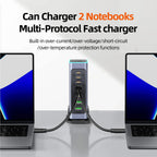 660W GaN USB-C Desktop Charger – 8-Port Multi-Device Fast Charging Station