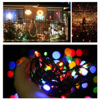 300 LED Solar String Lights – Waterproof Outdoor Fairy Lights with 8 Lighting Modes for Holiday Decoration