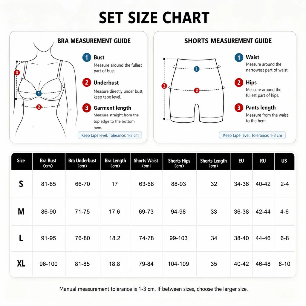 Hearuisavy Women's 2-Piece Polka Dot Activewear Set – Cross-Back Top and High-Waisted Shorts