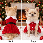 Small Pet Santa Claus Christmas Costume Outfit