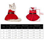 Small Pet Santa Claus Christmas Costume Outfit
