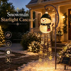 Solar Snowman LED Christmas Light – Outdoor Garden and Yard Decoration