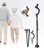 Adjustable Walking Stick – Lightweight Support Cane with Ergonomic Handle for Everyday Use