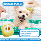 6-in-1 Pet Grooming Kit with Brush, Towel and Scrubber Gloves
