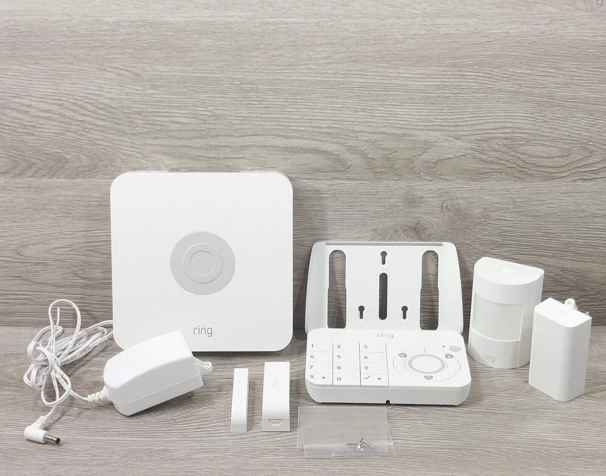 Ring Alarm 5-Piece Security Kit (2nd Gen) – Home Security System with Alexa Compatibility