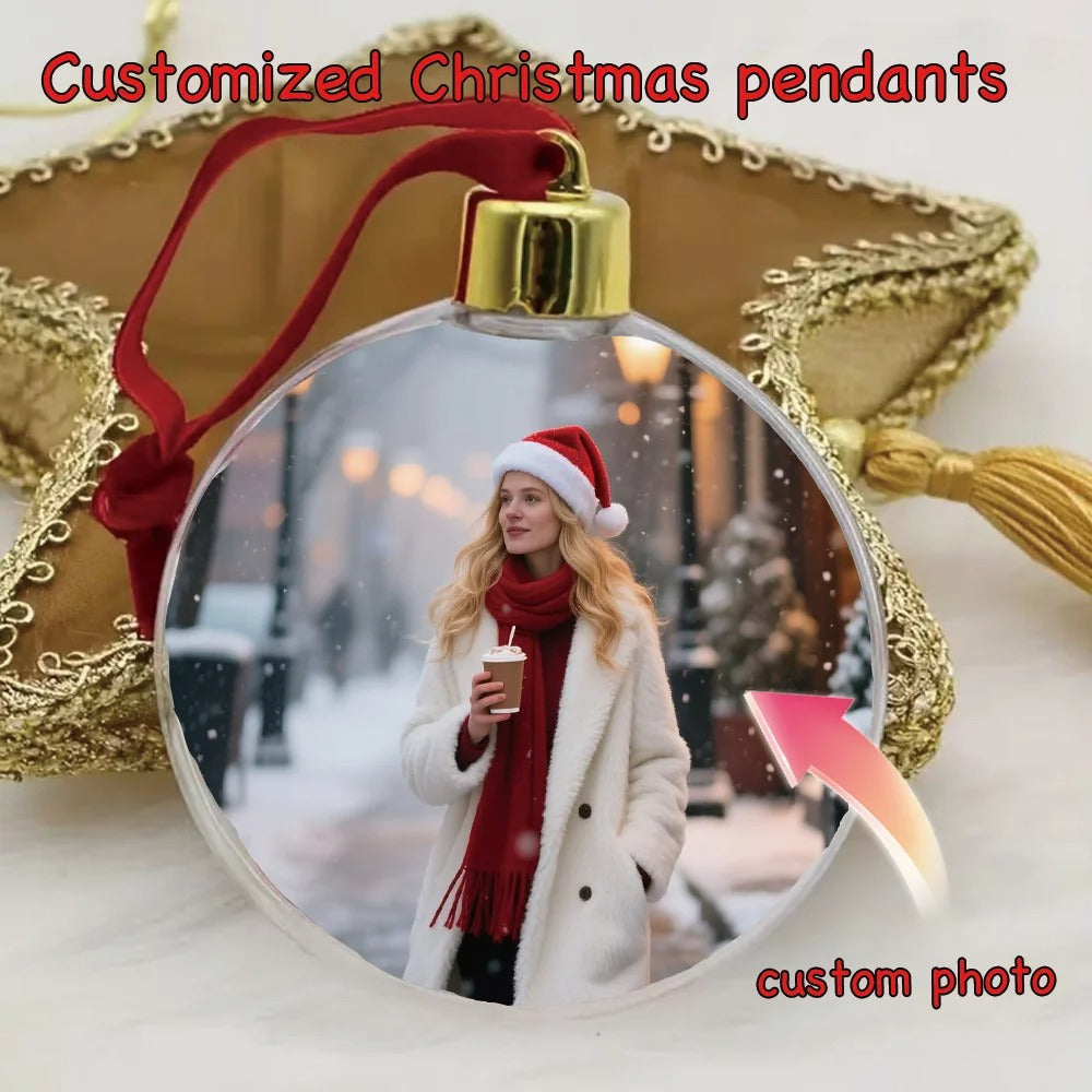 Customized Christmas Tree Ornaments – Personalized Holiday Decoration Balls